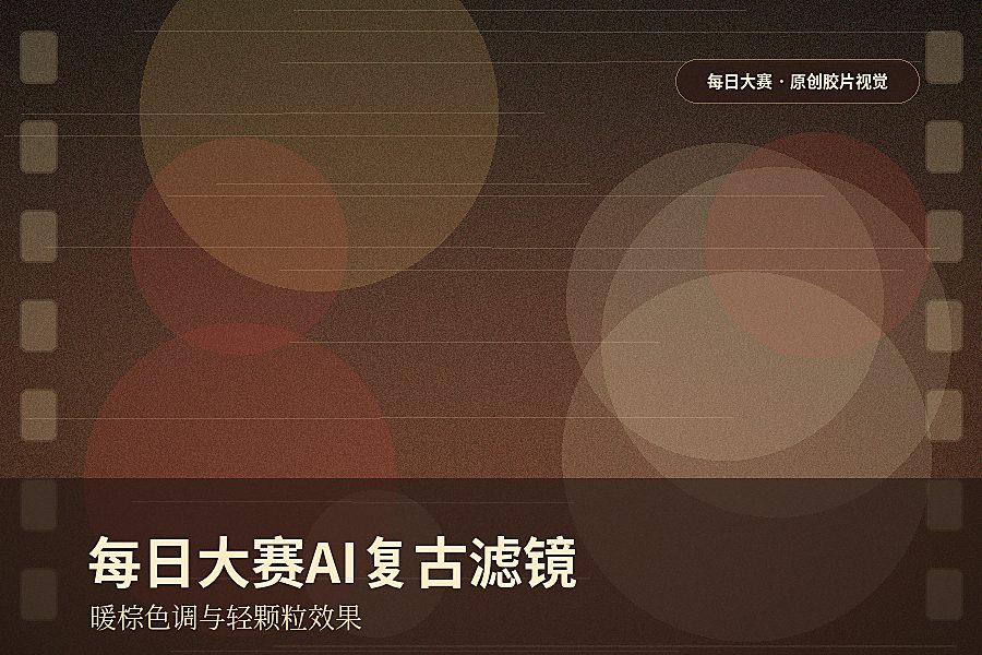 每日大赛AI复古滤镜推荐